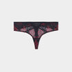 String dentelle rose framboise femme grande taille