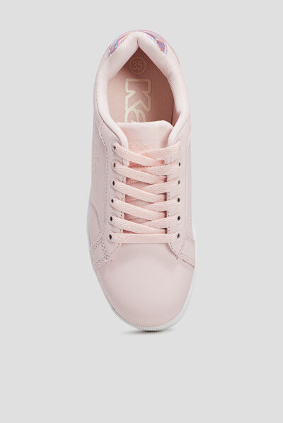 Tennis à lacets Kappa Adenis rose fille