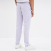 Pantalon jogging droit molleton parme homme