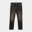 Jean stretch coupe regular denim noir homme