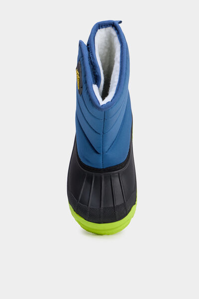 Bottes de neige fourr&eacute;es bleu marine gar&ccedil;on