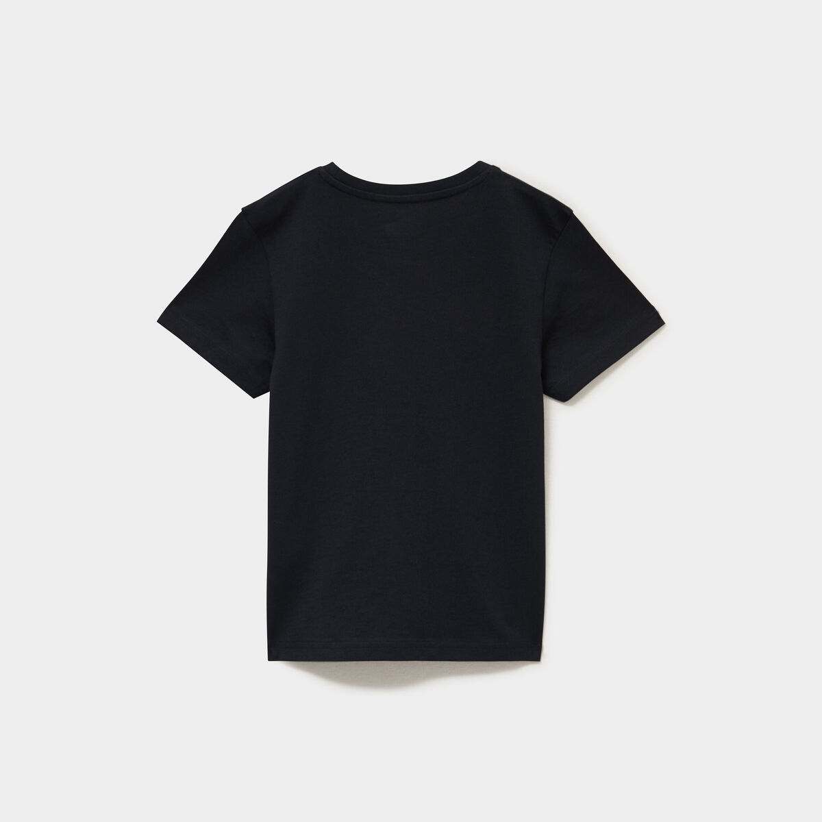 T-shirt manches courtes coton Kappa noir gar&ccedil;on