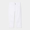 Pantacourt slim 5 poches blanc femme
