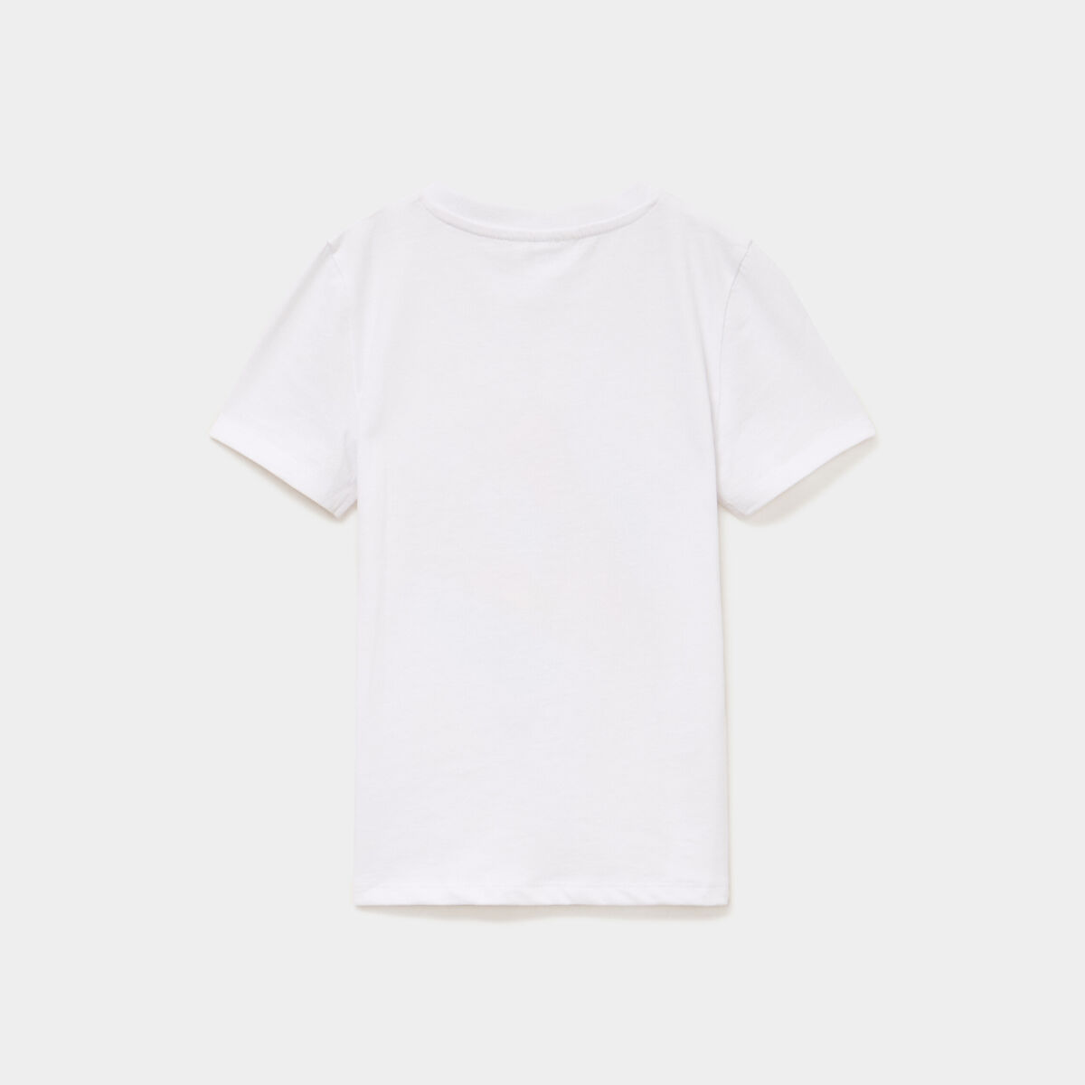 T-shirt manches courtes coton Bluey blanc gar&ccedil;on