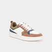 Tennis basses &agrave; lacets sable homme
