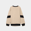 Sweat col rond manches longues Minecraft beige gar&ccedil;on