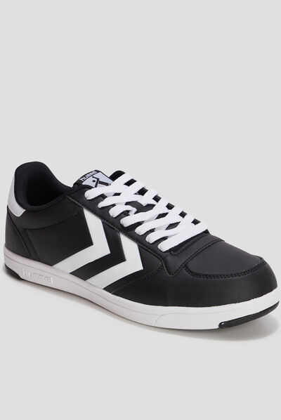Tennis à lacets Stadil light Hummel noir homme