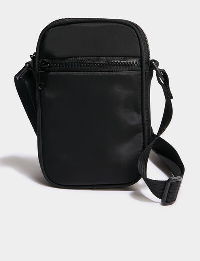 Sac pochette en bandoulière noir femme