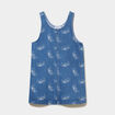 Robe chasuble en jean Stitch denim stone fille