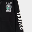 Sweat zipp&eacute; capuche Demon Slayer Tanjiro noir gar&ccedil;on