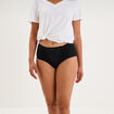 Culotte taille haute noir femme