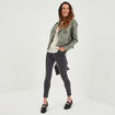 T-shirt dentelle oversize Liberto ecru femme