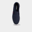 Tennis basses en toile bleu marine homme