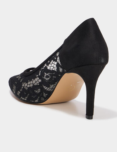 Escarpins à talons aiguilles noir femme