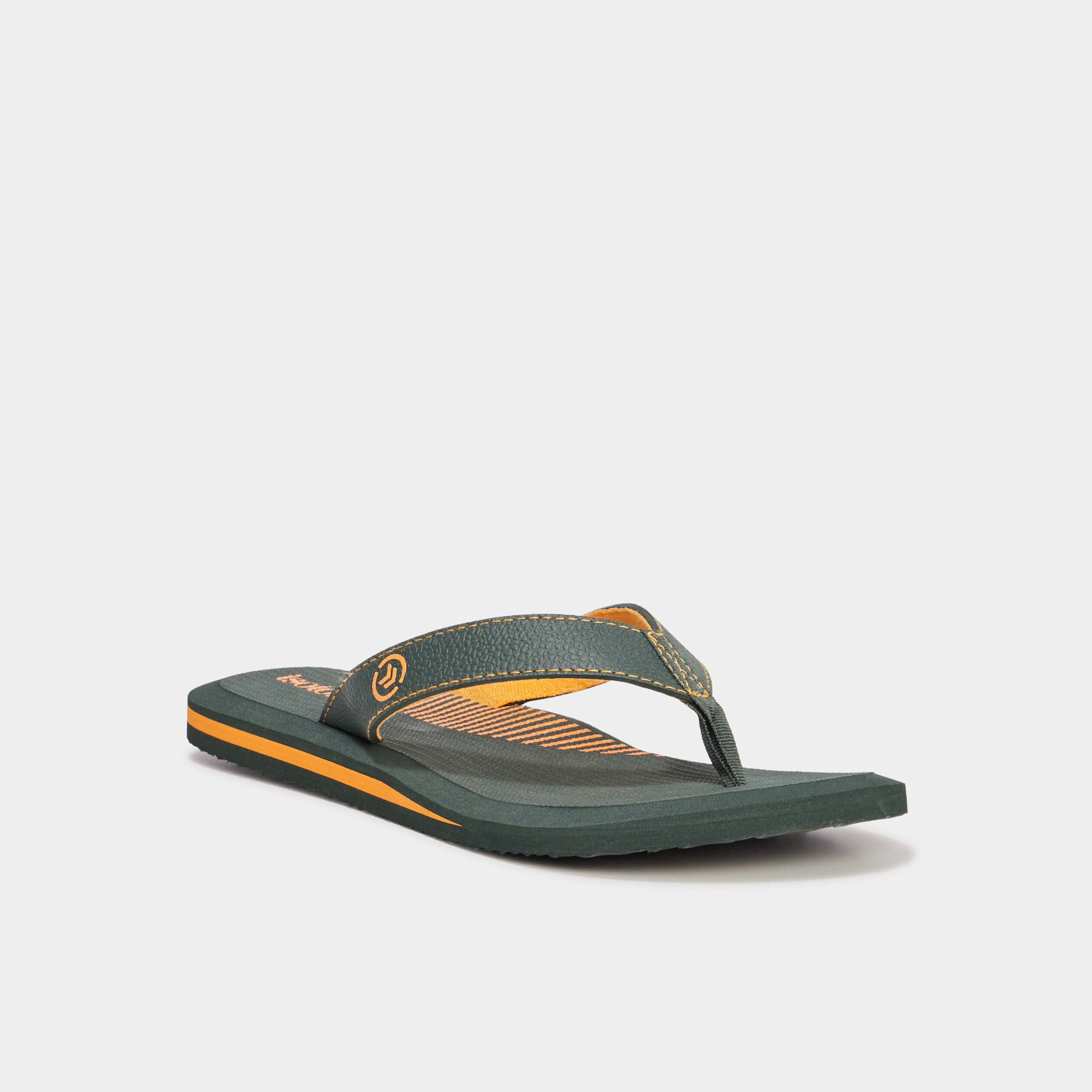 Tongs Isotoner vert homme