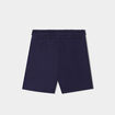 Short droit taille élastiquée bleu marine fille