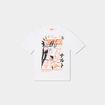 T-shirt manches courtes coton Naruto ivoire garçon