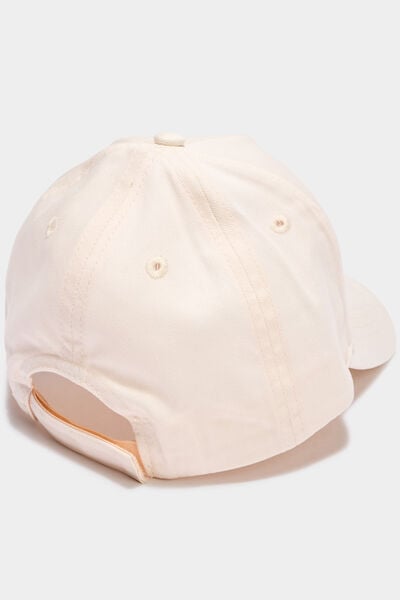 Casquette coton ivoire fille