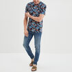 T-shirt manches courtes Creeks bleu marine homme