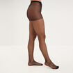 Lot de 3 Collants semi-transparents noir femme