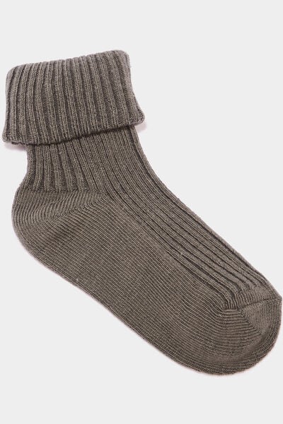 Lot 5 paires chaussettes c&ocirc;tel&eacute;es coton multicolore b&eacute;b&eacute; gar&ccedil;on
