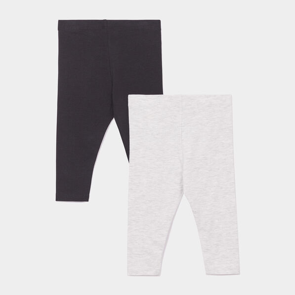 lot 2 leggings noir bebef Lot 2 leggings noir bébé fille