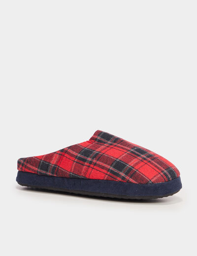 Chaussons mules multicolore homme
