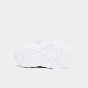 Tennis basses à scratchs Puma Multiflex blanc bébé fille