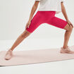 Legging cycliste taille haute rose vif femme