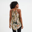 Débardeur encolure américaine multicolore femme