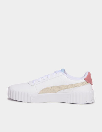Baskets &agrave; lacets Puma Carina 3 sable fille