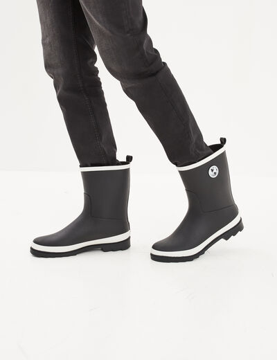 Bottes de pluie noir homme