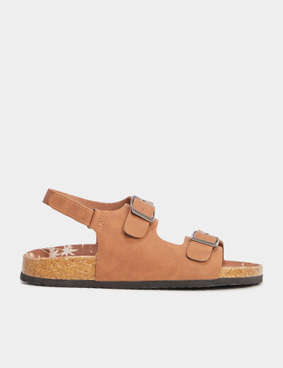 Sandales marron clair garçon