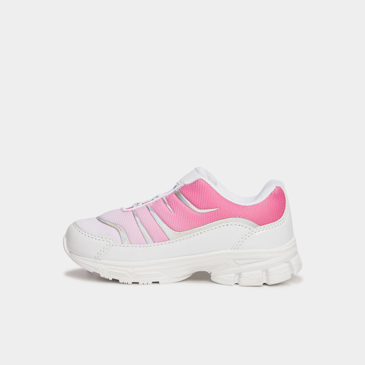 Baskets running semelle épaisse Liberto rose fille