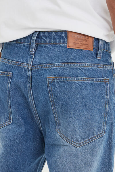Jeans relaxed Creeks denim stone homme
