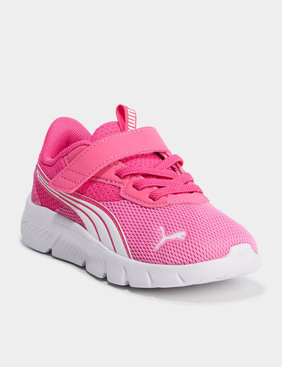 Baskets running scratchs Puma Flexfocus rose fluo fille