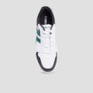 Tennis basses à lacets blanc homme