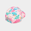 Casquette ajustable bomb&eacute;e rose fille