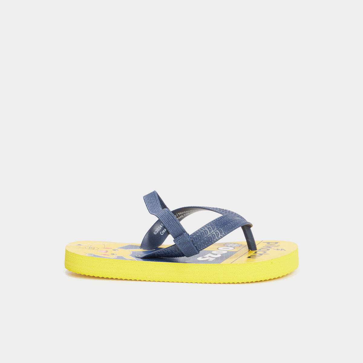 Tongs avec brides Pokémon Pikachu jaune garçon