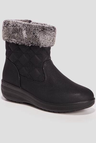 Bottines noir femme