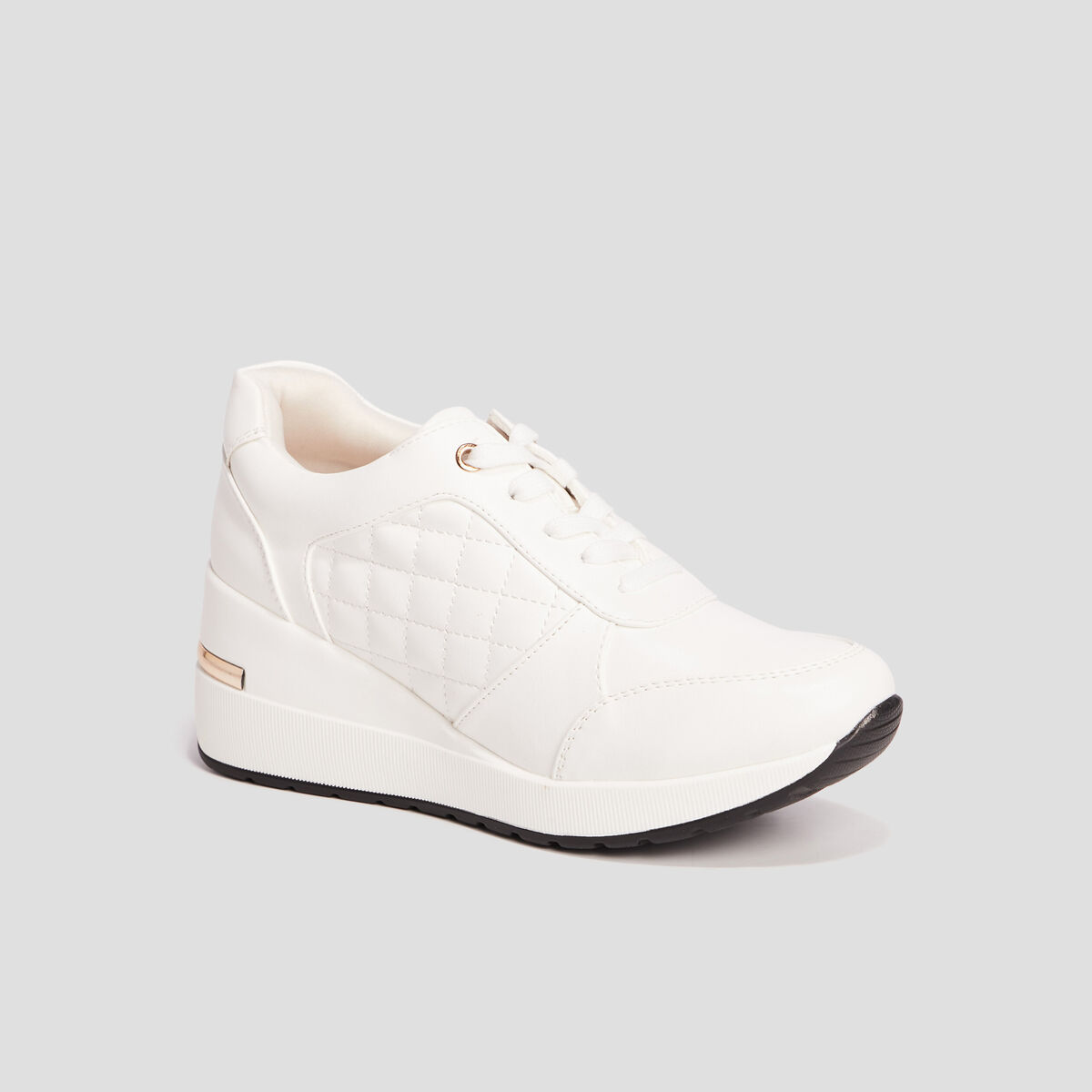 Runnings compensées Mosquitos blanc femme