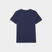 T-shirt en coton manches courtes bleu marine garçon