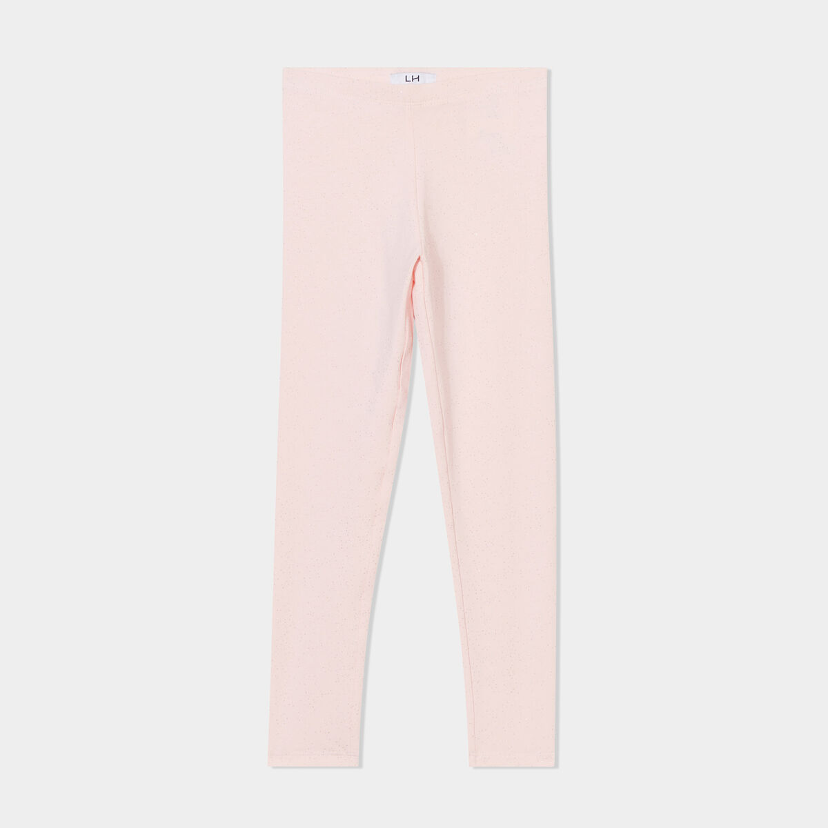 Leggings Fille Coton Élastique - Taille Haute - Pour Sport Ou Quotidien - 95% Coton