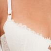 Soutien-gorge corbeille paddé blanc femme