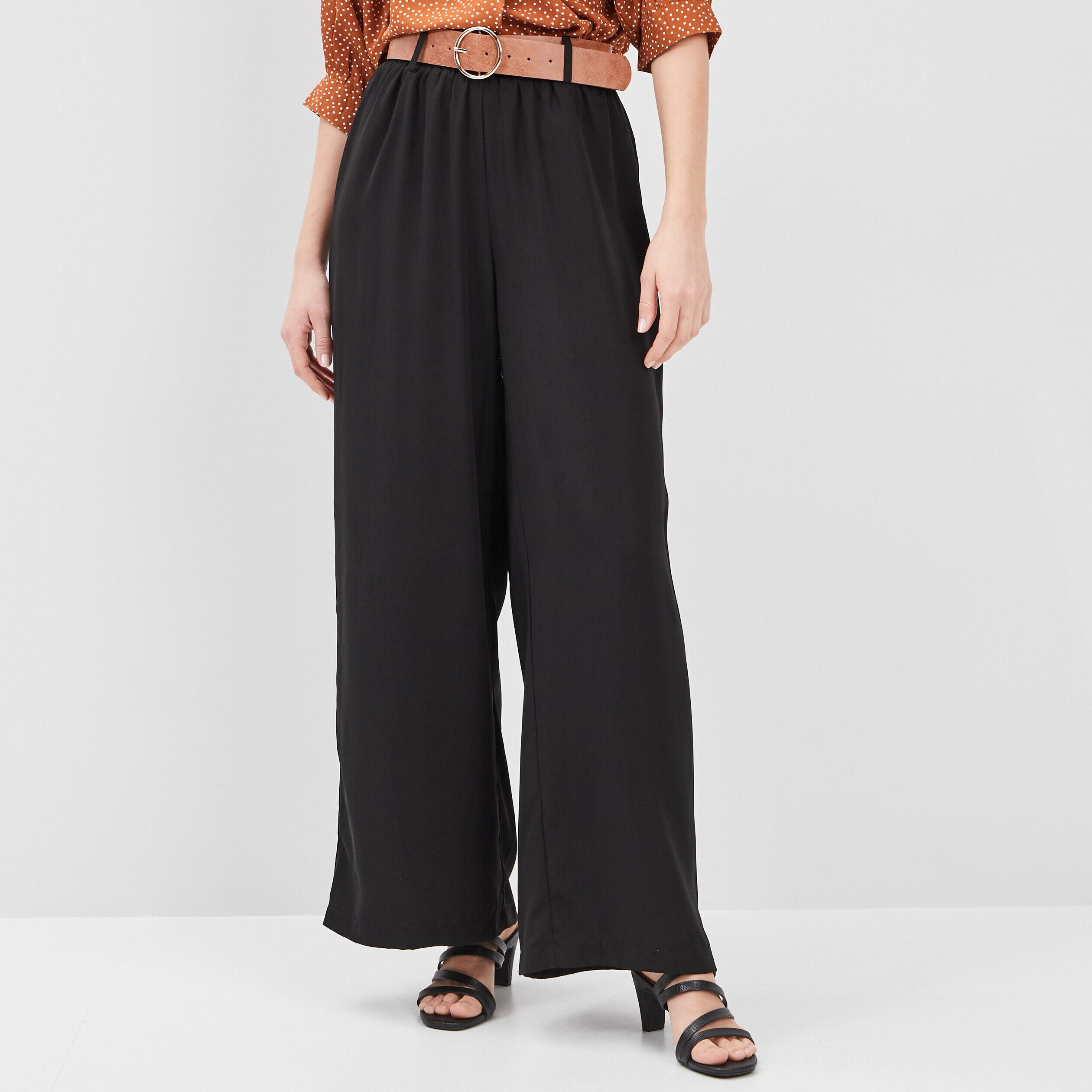 Pantalon fluide sale femme la halle