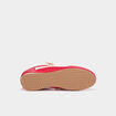 Baskets &agrave; lacets doubles semelle fine rouge femme