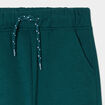 Pantalon de jogging taille élastiquée vert foncé garçon