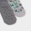 Lot 2 paires chaussettes Minecraft vert gar&ccedil;on
