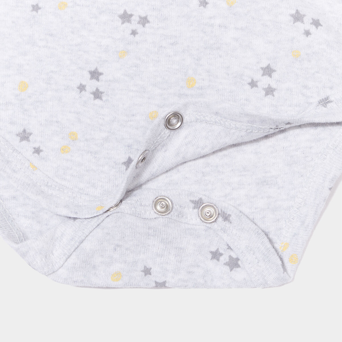 Lot 3 bodies US coton manches longues blanc b&eacute;b&eacute;