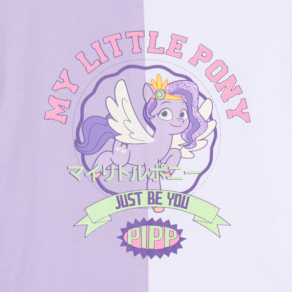 t shirt coton mon petit poney multicolore fille T-shirt coton Mon Petit Poney multicolore fille